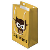 フクロウ スモールペーパーバッグ (正面アングル)