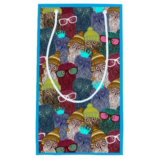 フクロウ スモールペーパーバッグ (正面)