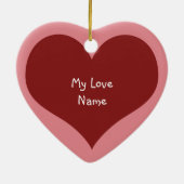 フクロウ セラミックオーナメント (裏面)