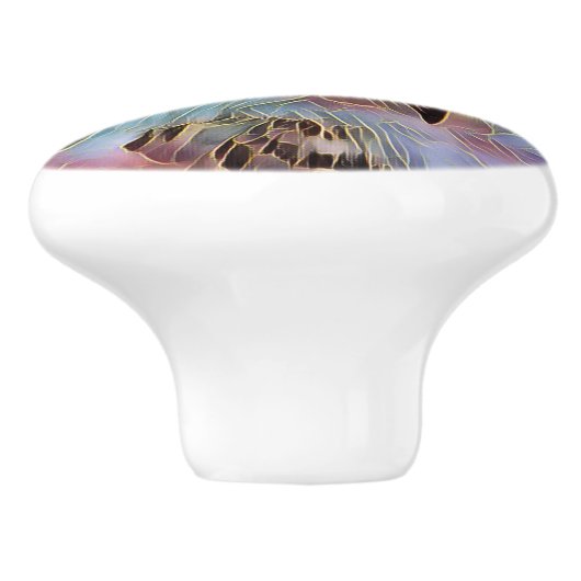 フクロウ セラミックノブ (側面)