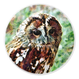 フクロウ セラミックノブ