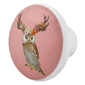 フクロウ セラミックノブ (右)