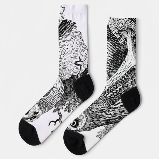 フクロウ ソックス (左)