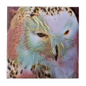 フクロウ タイル (正面)