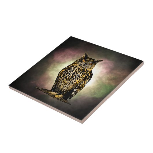 フクロウ タイル (側面)