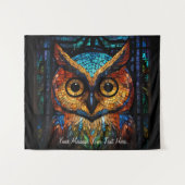 フクロウ タペストリー (正面(横))