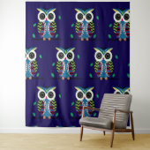 フクロウ タペストリー (インサイチュ)