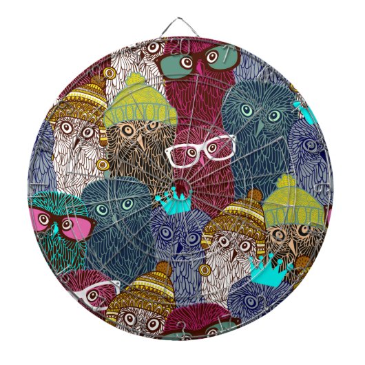 フクロウ ダーツボード (正面)