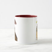 フクロウ（トップハット） 3 マグカップ (中央)