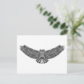 フクロウ・ドードル ポストカード (スタンド正面)