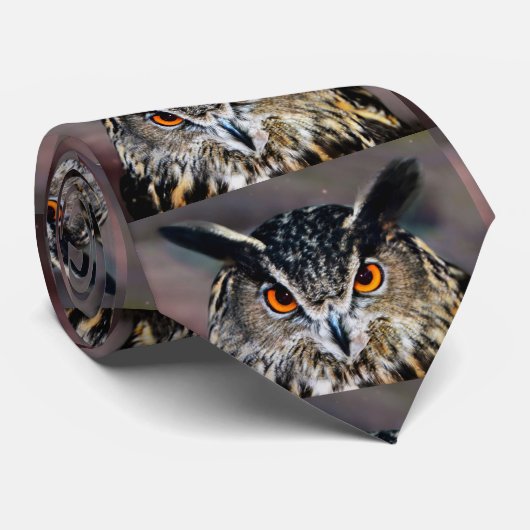 フクロウ ネクタイ (ロール)
