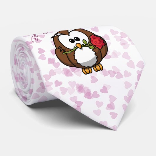 フクロウ ネクタイ (ロール)