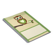 フクロウ ノートブック (右側)