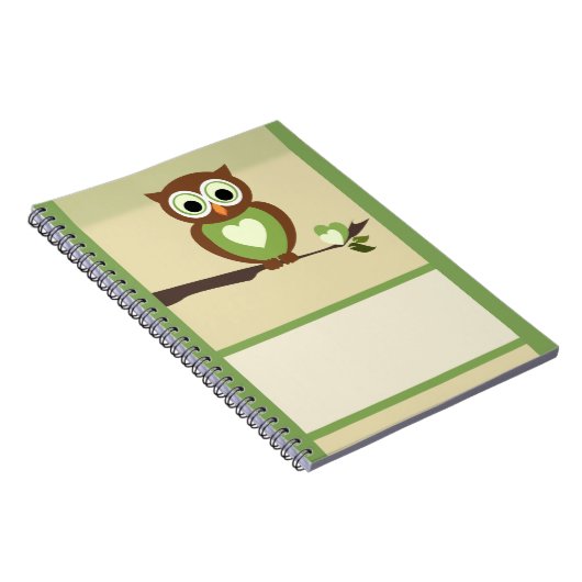 フクロウ ノートブック (右側)