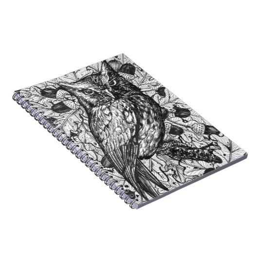 フクロウ ノートブック (右側)