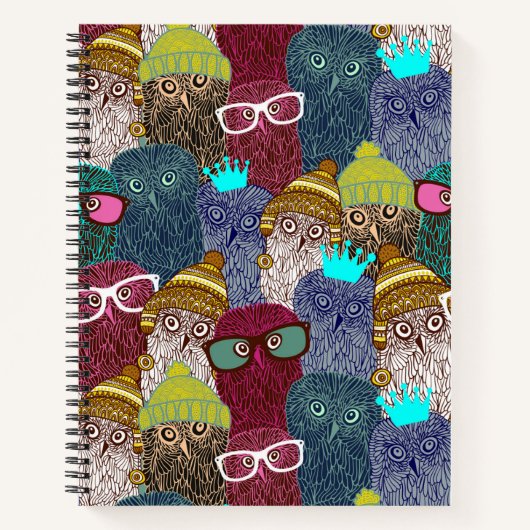 フクロウ ノートブック (正面)