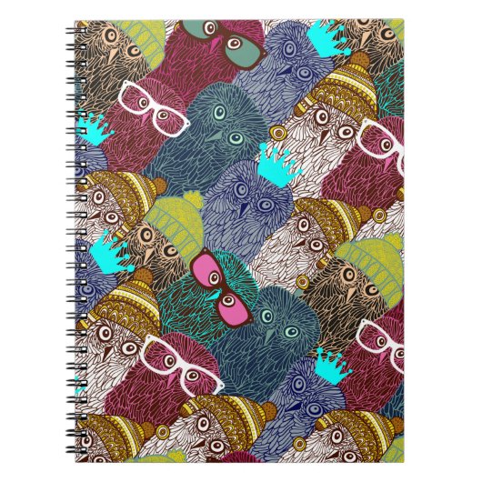 フクロウ ノートブック (正面)