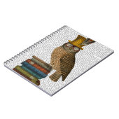 フクロウ ノートブック (左側)