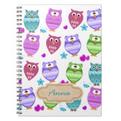 フクロウ ノートブック (正面)