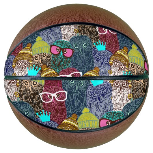 フクロウ バスケットボール (正面)