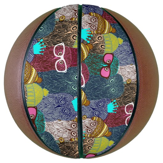 フクロウ バスケットボール (縦)