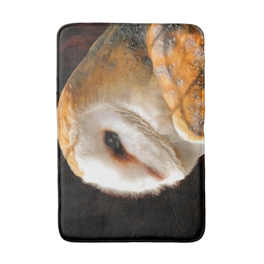 フクロウ バスマット (正面縦)