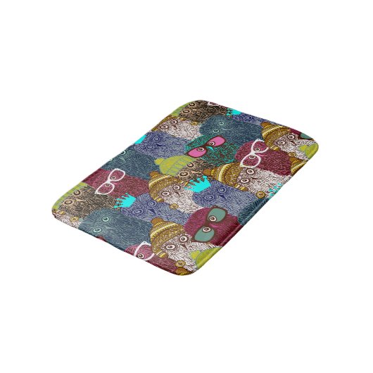 フクロウ バスマット (アングル)