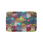 フクロウ バスマット (正面)