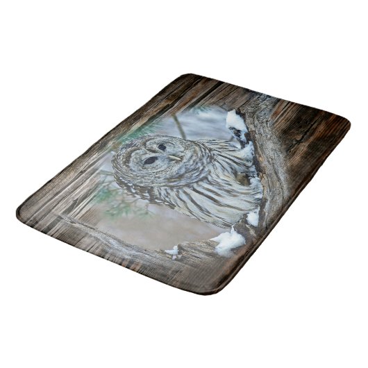 フクロウ バスマット (アングル)