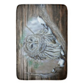 フクロウ バスマット (正面縦)