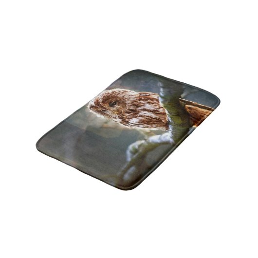 フクロウ バスマット (アングル)