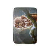 フクロウ バスマット (正面縦)