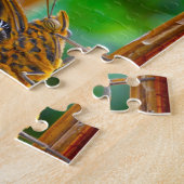 フクロウ・バタフライ。 ジグソーパズル (側面)