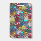 フクロウ バッジ (裏面)