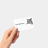 フクロウ バッジ (手持ち)