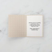 フクロウ·バレンタイン·ノート シーズンカード (内部)