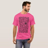 フクロウ ビンテージ 面白い Tシャツ (正面フル)