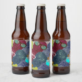 フクロウ ビールラベル (ボトル)