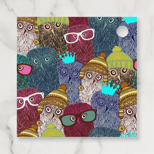 フクロウ フェイバータグ (裏面)