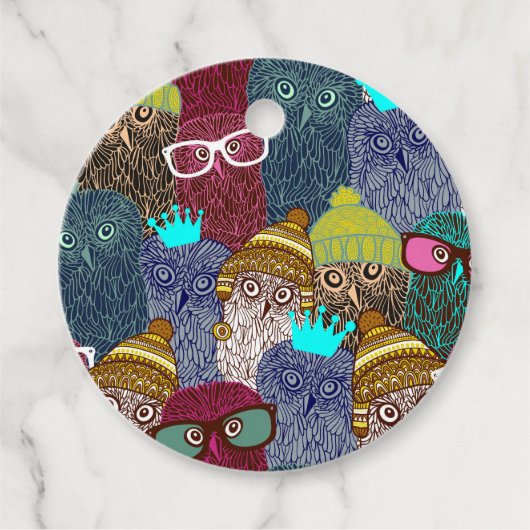 フクロウ フェイバータグ (正面)