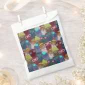 フクロウ フェイバーバッグ (クリップ留めされた状態)