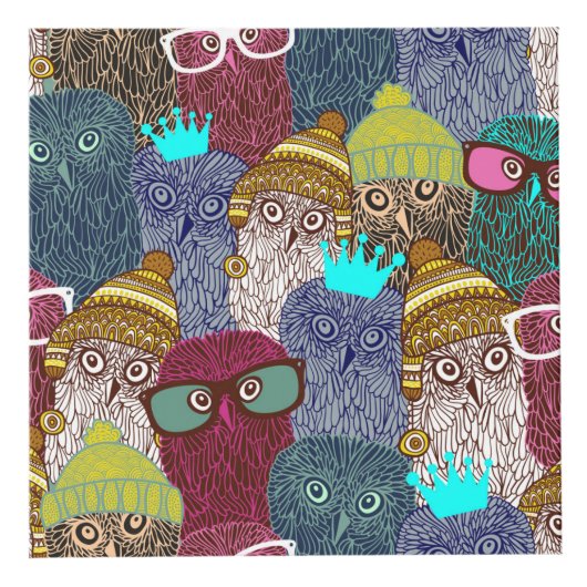 フクロウ フォトキューブ (右)