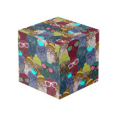 フクロウ フォトキューブ (裏面アングル)