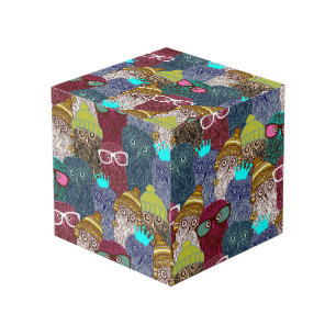 フクロウ フォトキューブ