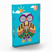 フクロウ フォトブロック (左)