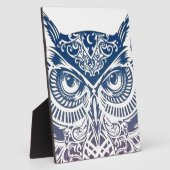 フクロウ フォトプラーク (側面)