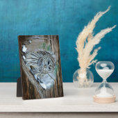 フクロウ フォトプラーク (側面)