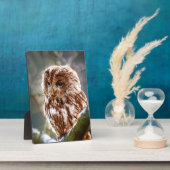 フクロウ フォトプラーク (側面)