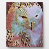 フクロウ フォトプラーク (正面)