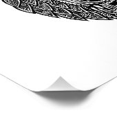 フクロウ フォトプリント            (角)